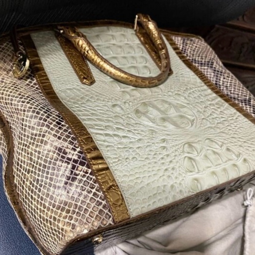 Brahmin Tote Bag with shoulder strap - Picture 8 of 10
